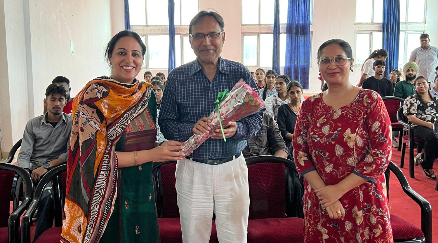 Seminar on Entrepreneurship at Rayat Bahra Professional University